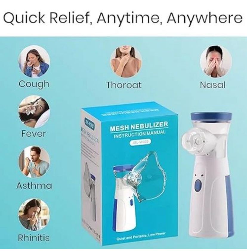 Handheld Mesh Nebulizer Machine - Portable