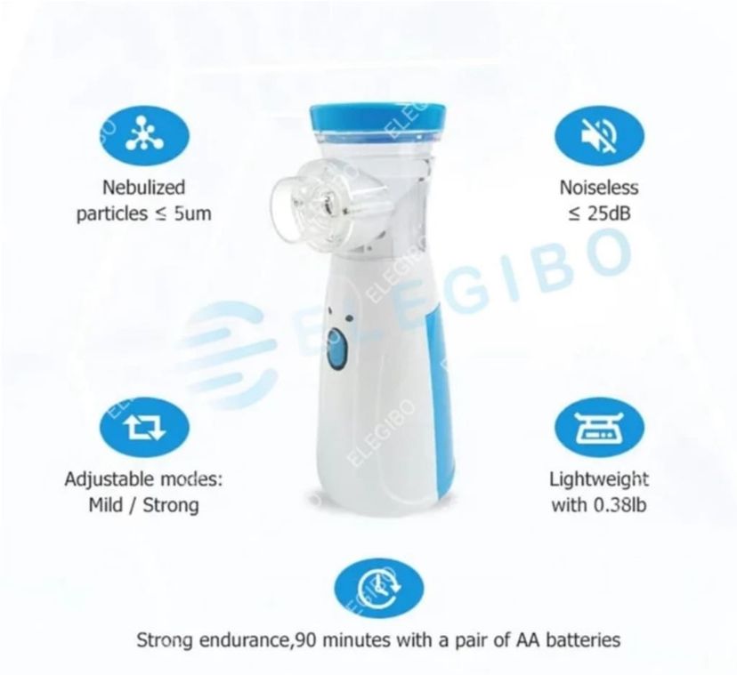 Handheld Mesh Nebulizer Machine - Portable
